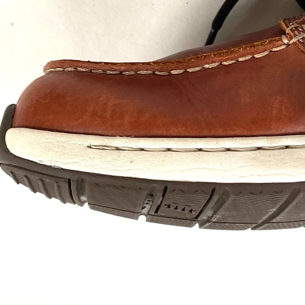 New Balance MD1200 Men’s Leather Walking Boat Shoes Brown Size 10